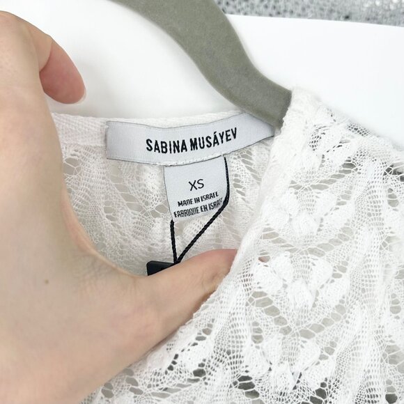 NWT Sabina Musayev Vika Long Sleeve Mini Dress - Picture 5 of 8